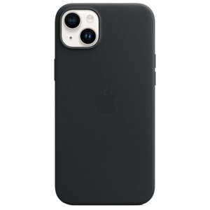 Оригинальный кожаный чехол iPhone 14 Plus - Midnight