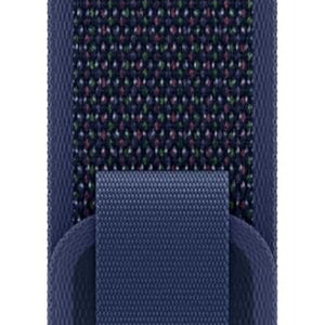 Ремешок Apple Watch Ultra Black Titanium 44/45/46/49mm Blue/Black Trail Loop - Серо-голубой S/M