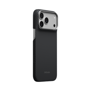 PITAKA Case with MagSafe for iPhone 18 Pro Max Edge Case - Carbon Black/Gray
