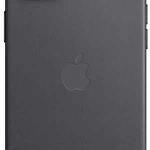 Оригинальный чехол Apple FineWoven iPhone 15 Plus - Черный