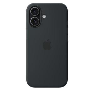 Оригинальный силиконовый чехол Apple iPhone 17 - Черный