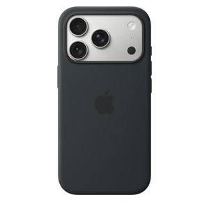 Оригинальный силиконовый чехол Apple iPhone 17 Pro - Черный