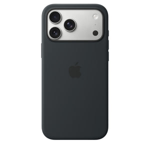Оригинальный силиконовый чехол Apple iPhone 17 Pro Max - Черный