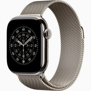 Apple Watch 11 Series, 42mm GPS + Cellular Natural Titanium с ремешком Natural Milanese Loop