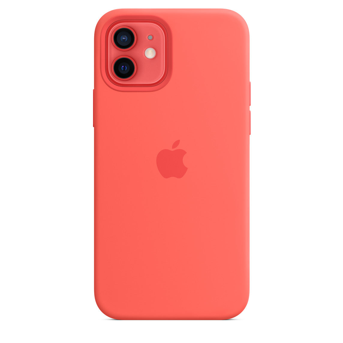 Husa Originala Silicon iPhone 12-12 Pro Pink Citrus