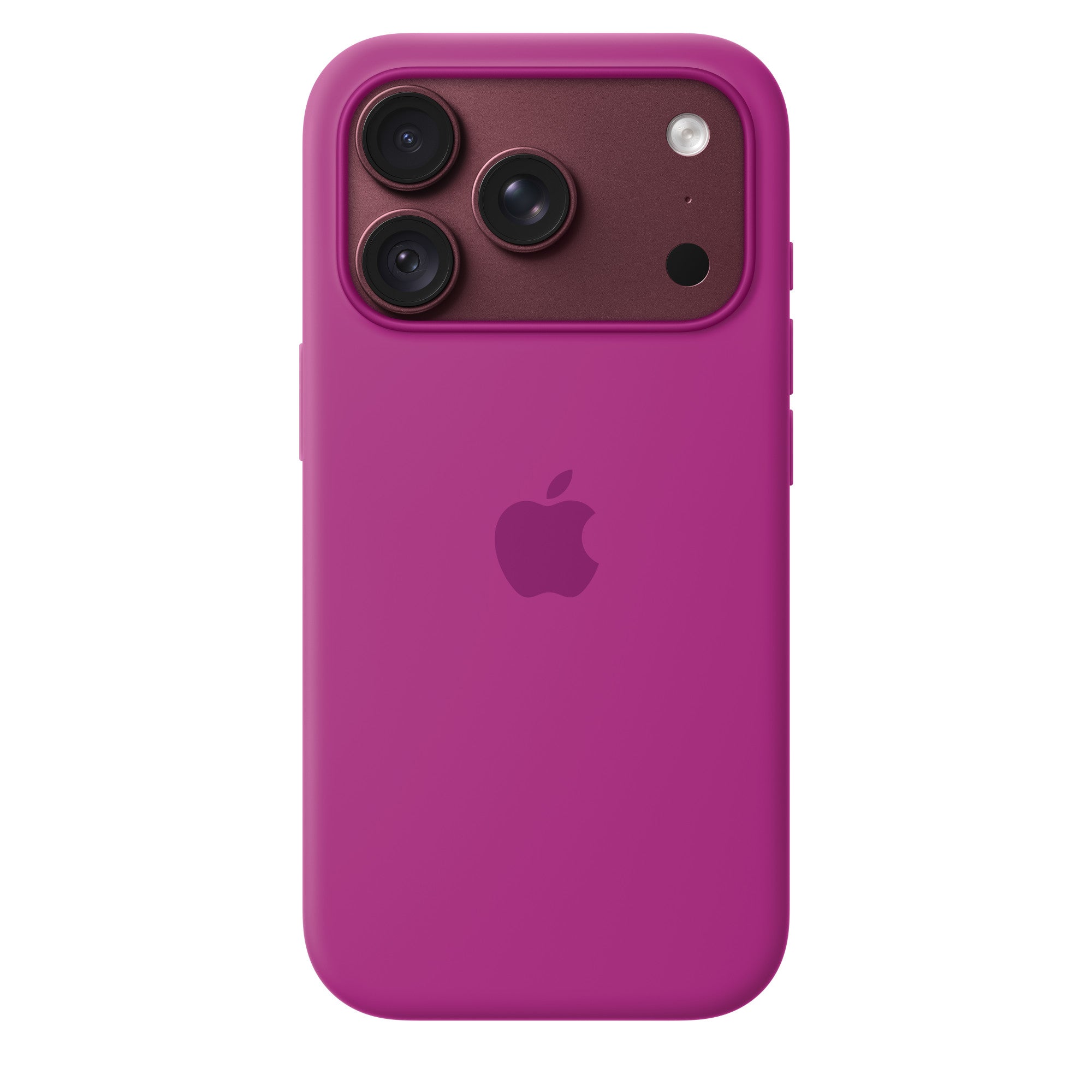 Husa Apple Silicon MagSafe iPhone 18 Pro Magenta, iRestore Chisinau