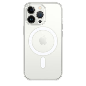 Оригинальный силиконовый прозрачный чехол iPhone 13 Pro