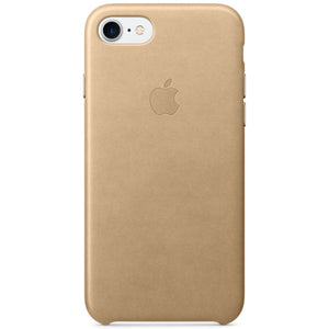 Оригинальный кожаный чехол iPhone 7/8/SE - Тан