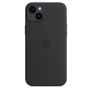 Оригинальный силиконовый чехол iPhone 14 Plus - Полночь