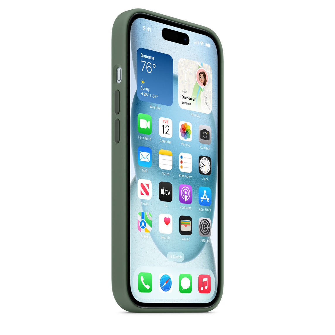 Husa Originala Apple Silicon iPhone 15