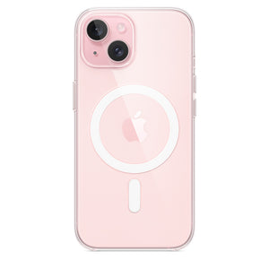 Оригинальный прозрачный чехол iPhone 15