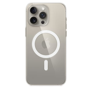 Оригинальный прозрачный чехол iPhone 15 Pro Max