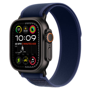 Apple Watch Ultra 2 GPS+Cellular 49mm Black Titanium, Trail Loop Blue
