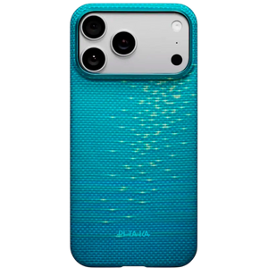 Чехол PITAKA с MagSafe iPhone 17 Pro Ultra-Slim - Lucid Blue