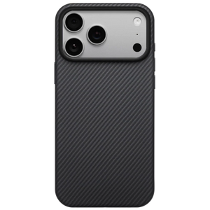 Чехол PITAKA с MagSafe iPhone 17 Pro Max Aramid UltraGuard Carbon Black/Gray