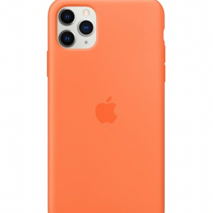 Оригинальный силиконовый чехол Apple iPhone 11 Pro Max - Orange