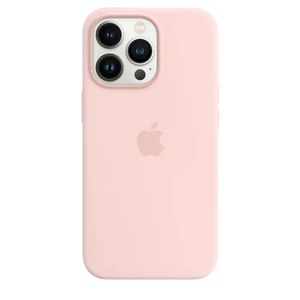 Оригинальный силиконовый чехол iPhone 13 Pro - Chalk Pink