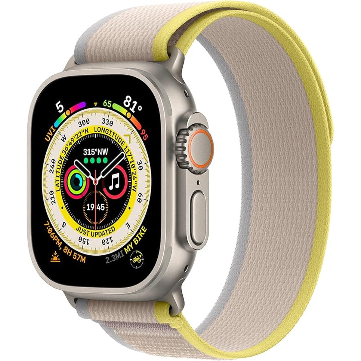 Apple Watch Ultra 2, 49mm, Natural Titanium, Trail Loop — iRestore Chișinău, Moldova