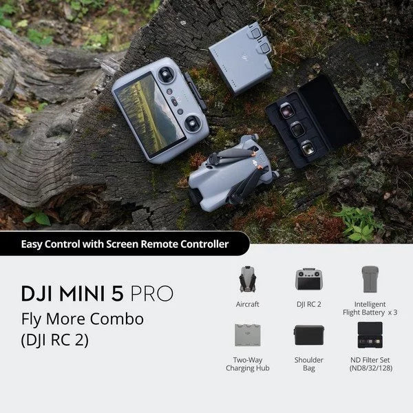 Dronă DJI Mini 5 Pro Fly More Combo, iRestore Chișinău