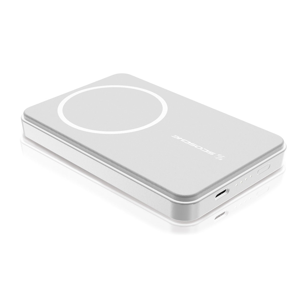 Baterie externă magnetică Scosche GoBat MS 5K albă MagSafe, iRestore Chișinău