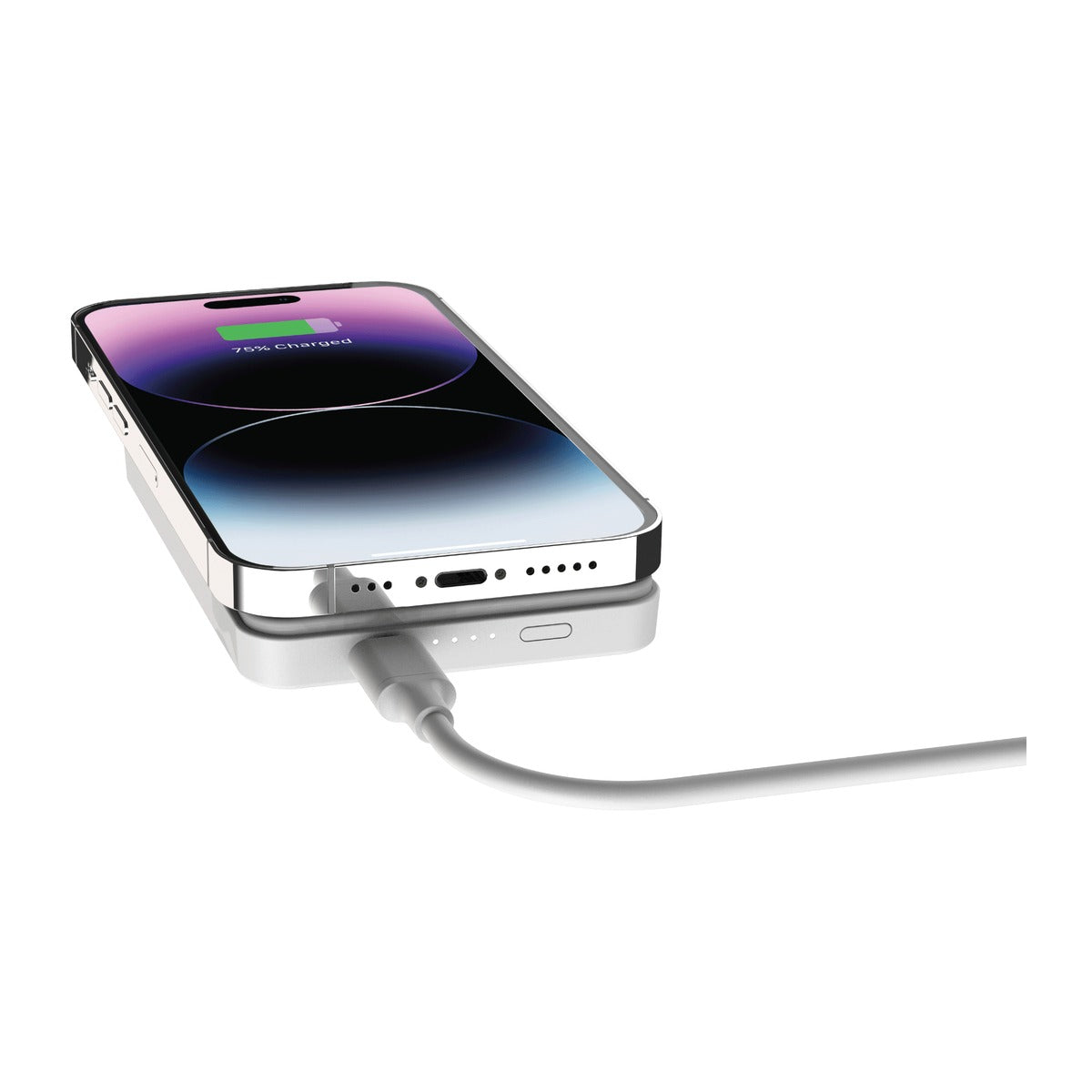Baterie externă magnetică Scosche GoBat MS 5K albă MagSafe, iRestore Chișinău