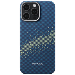 Чехол PITAKA с MagSafe iPhone 16 Pro Ultra-Slim Aramid - Галактика Млечный Путь