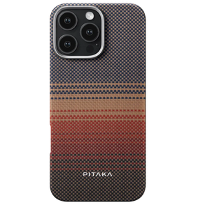Чехол PITAKA с MagSafe iPhone 16 Pro Ultra-Slim Aramid - Закат