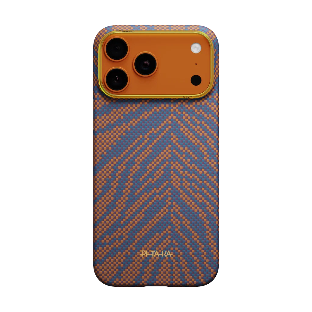 PITAKA Burning Orange iPhone 17 Pro Max