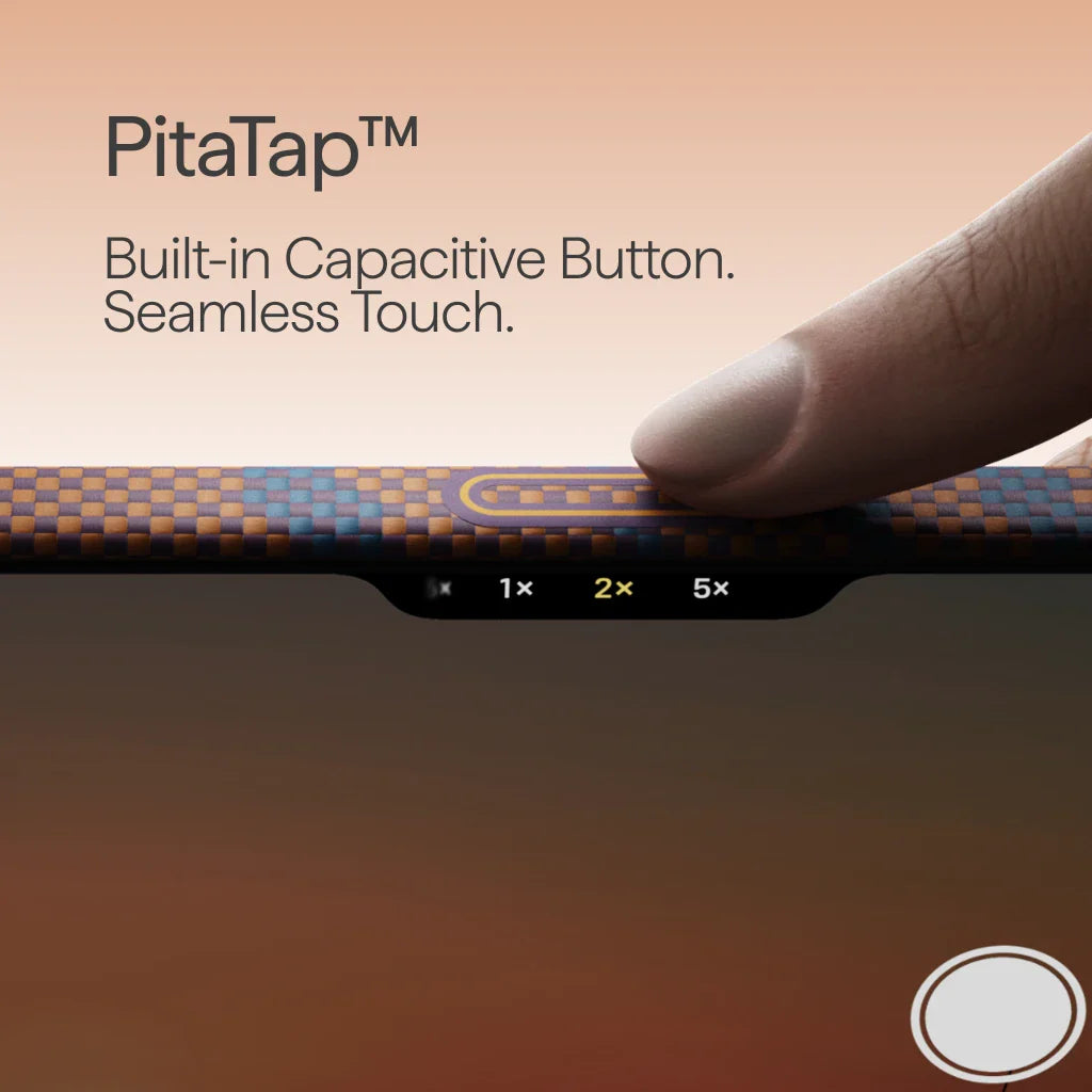 PITAKA Burning Orange iPhone 17 Pro Max