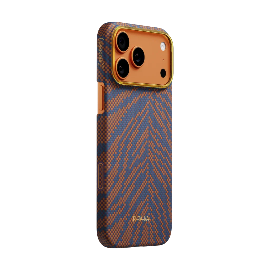 PITAKA Burning Orange iPhone 17 Pro Max