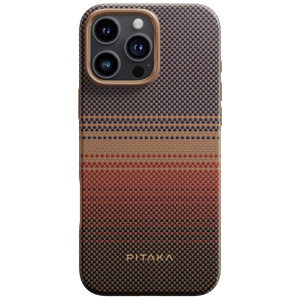 Чехол PITAKA с MagSafe iPhone 16 Pro Military-Grade Protective - Закат