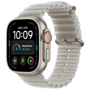 Apple Watch Ultra 4 GPS + Cellular 49mm Natural, Ocean Band Translucent Gray