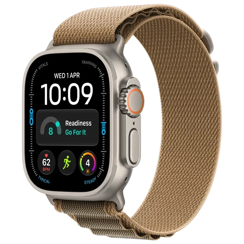 Apple Watch Ultra 4 GPS + Cellular 49mm Natural, Alpine Loop Desert S
