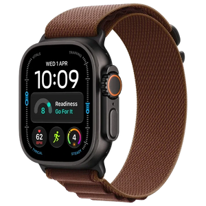 Apple Watch Ultra 4 GPS + Cellular 49mm Black, Alpine Loop Burgundy S