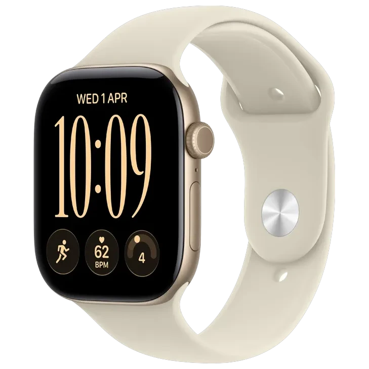 Apple Watch Series 12 GPS 42mm Light Gold, Sport Band Sand M/L