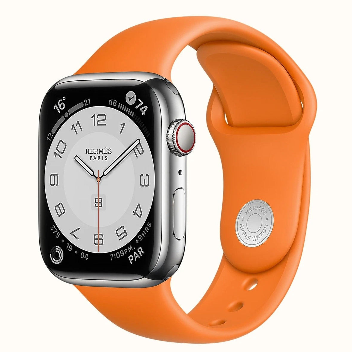 Apple Watch 7 Hermes Silver 45mm