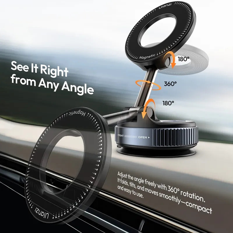Suport magnetic cu ventuza Ulanzi SK-25 MagMount S003, iRestore Chisinau