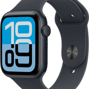 Apple Watch SE 3 (2025) GPS 44mm Midnight, алюминий, Sport Band