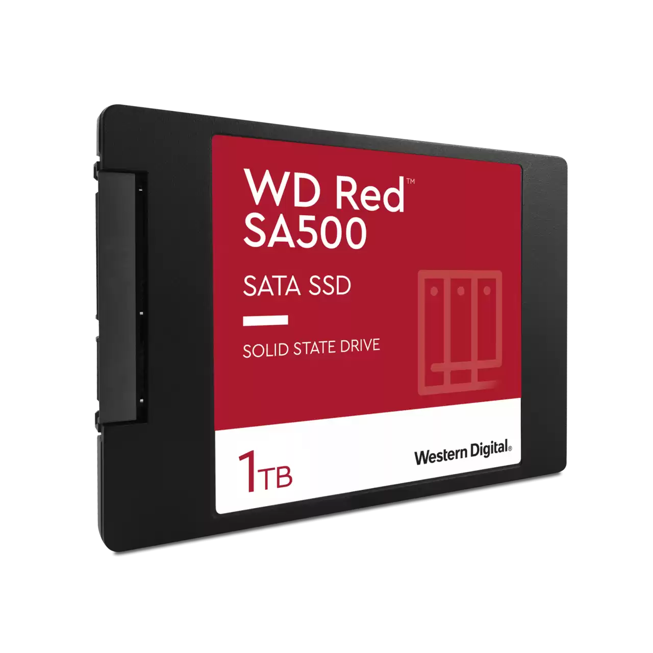 Western Digital Red SA500 NAS SATA SSD 2.5”/7mm Cased