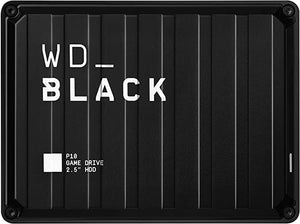 WD_BLACK 5TB P10 Game Drive - Portable External Hard Drive HDD, Compatible with Playstation, Xbox, PC, & Mac - WDBA3A0040BBK-WESN