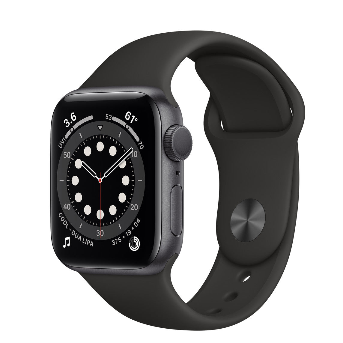 Apple Watch Series 6 GPS, 40mm Space Gray Aluminum Case Resigilat*