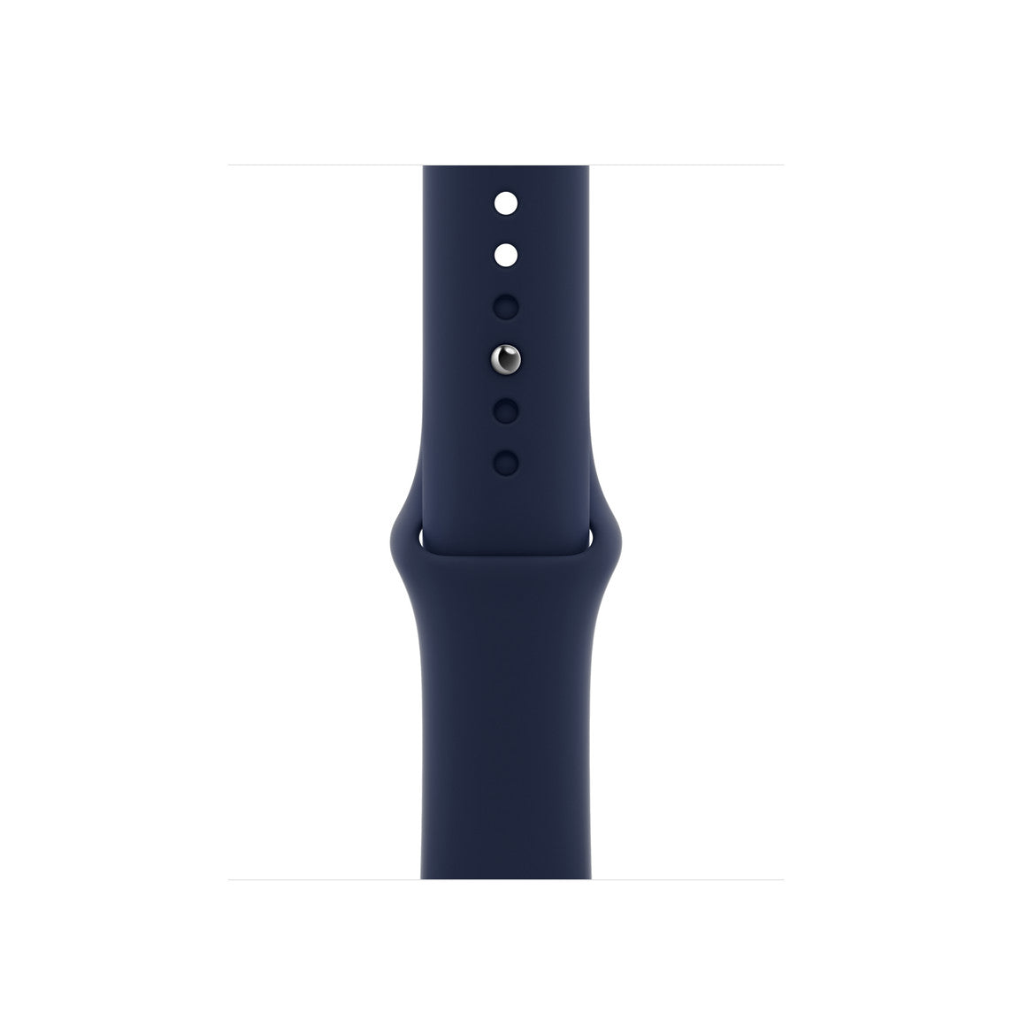 Apple Watch Series 6 GPS, 44mm Blue Aluminum Case with Deep Navy Sport Band