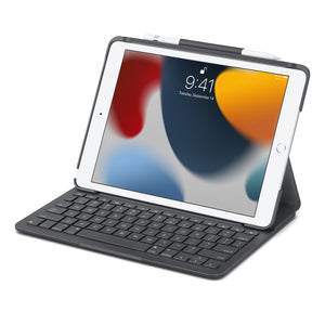 Logitech Slim Folio Case Bluetooth Keyboard for iPad (7th,8th,9th generation)