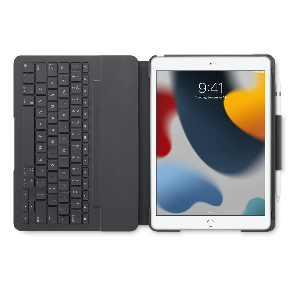 Logitech Slim Folio Case Bluetooth Keyboard for iPad (7th,8th,9th generation)