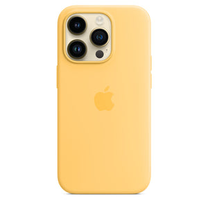 Оригинальный силиконовый чехол iPhone 14 Pro - Солнечное сияние