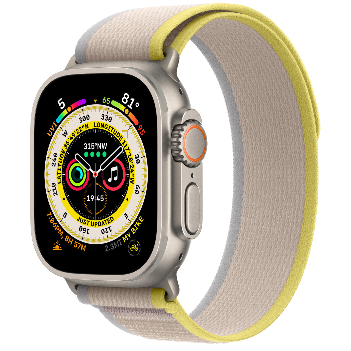 Apple Watch Ultra Titanium Case-Trail Loop