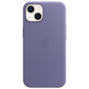Оригинальный кожаный чехол iPhone 13 - Глициния