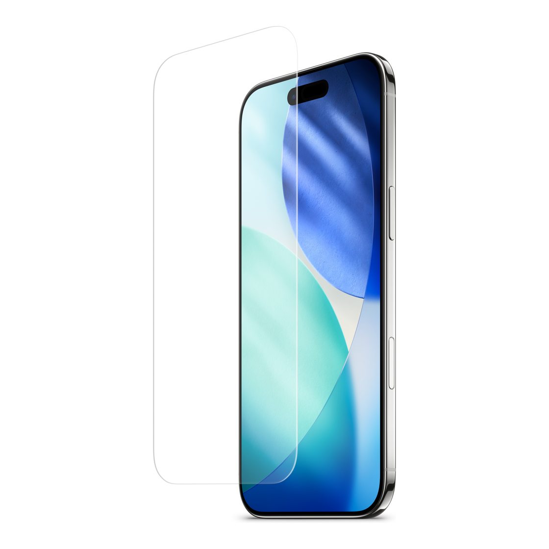 iPhone Air cu sticlă de protecție